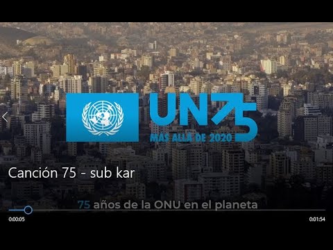 Celebrando los 75 años de la ONU en Bolivia